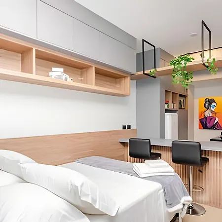 Studio Incrivel No Condo Clube Sky, Batel Soho By Urooms Curitiba Exterior photo