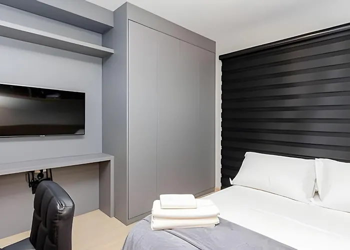 Studio Incrivel No Condo Clube Sky, Batel Soho By Urooms